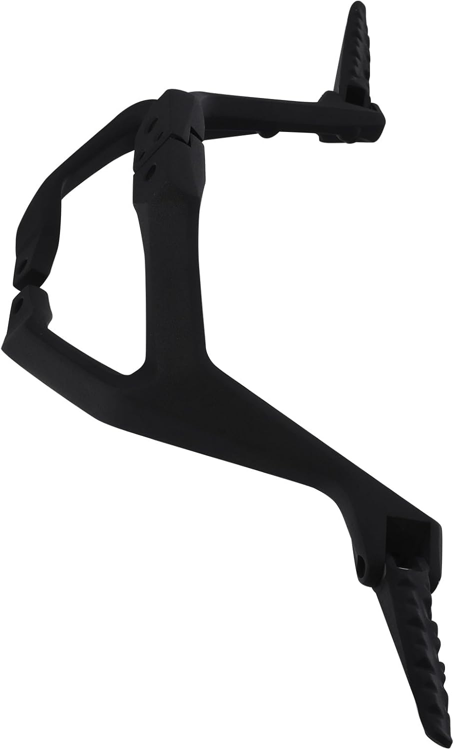 TCT-MOTORPARTS Pasajero negro pie clavijas reposapiés soporte apto para Ducati 899 959 1199 1299 Panigale