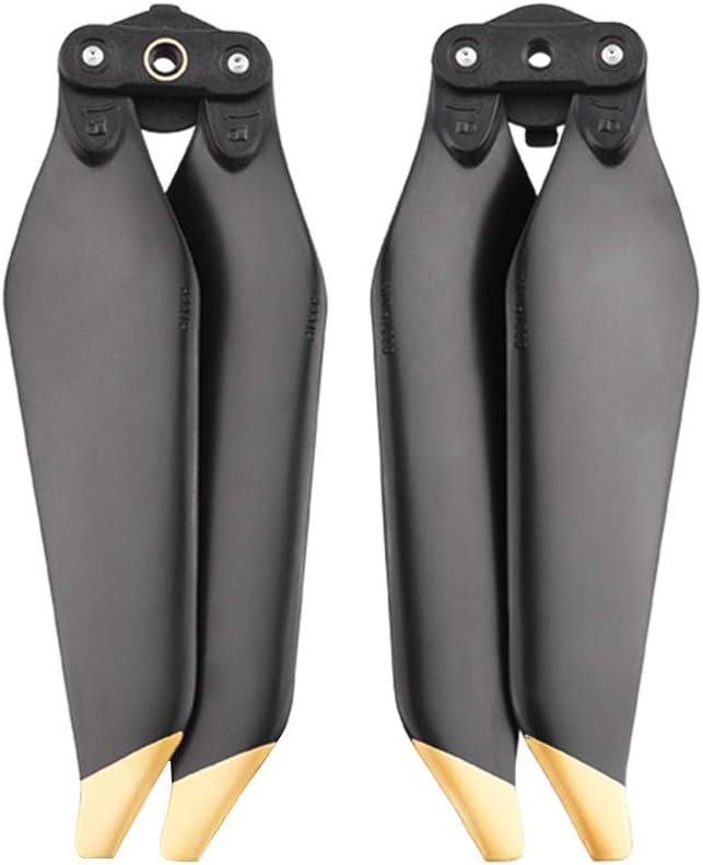 8331 48pcs Low Noise Propeller for DJI Mavic PRO Platinum Drone Noise Reduction Blade Props Camera Folding Propeller Blades (Color  2 Pair Silver)