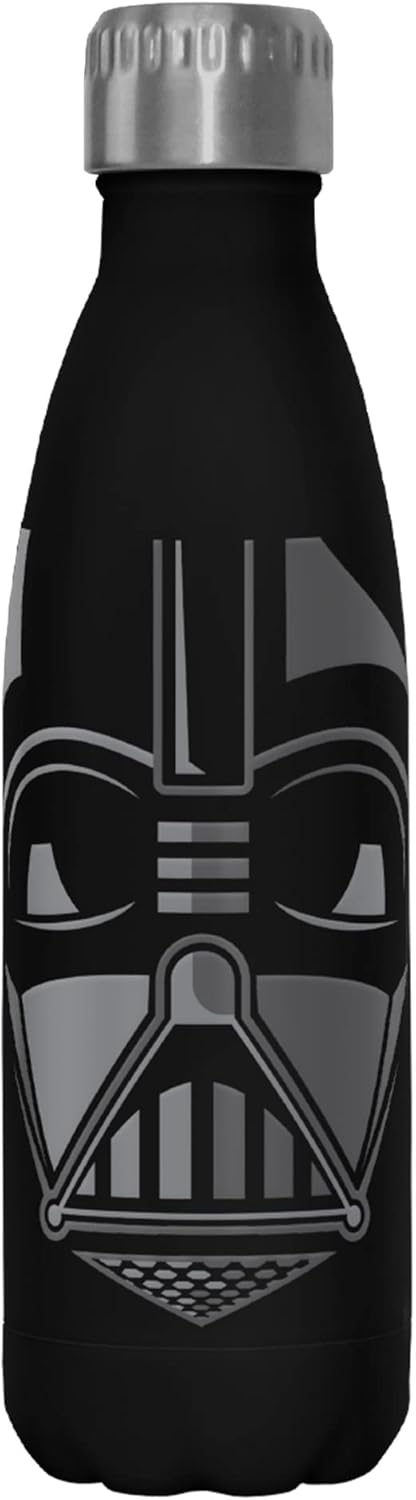 Star Wars Vader BF – Botella de agua de acero inoxidable de 17 onzas, 17 onzas, multicolor