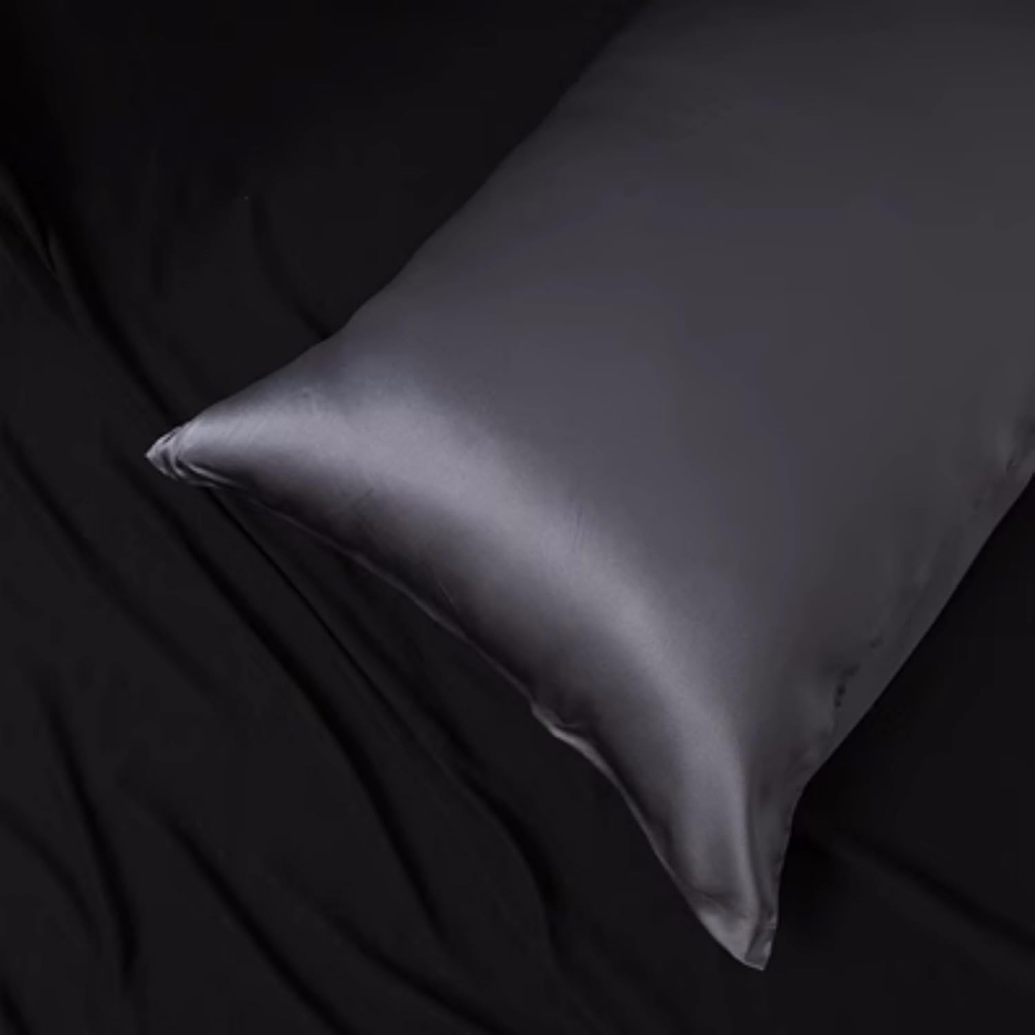 Fundas de almohada de seda para cabello y cara, funda de almohada 100% seda para mujer, fundas de almohada de seda de morera natural de alta calidad