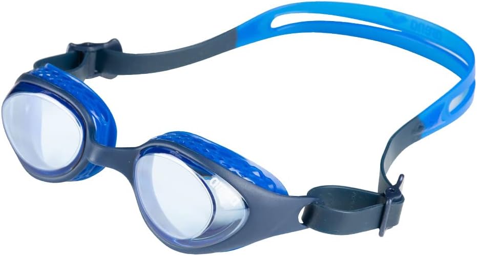 ARENA Gafas de natación unisex para niños de 6 a 12 años de edad con tecnología de sellado de aire, revestimiento antivaho y correa ajustable con