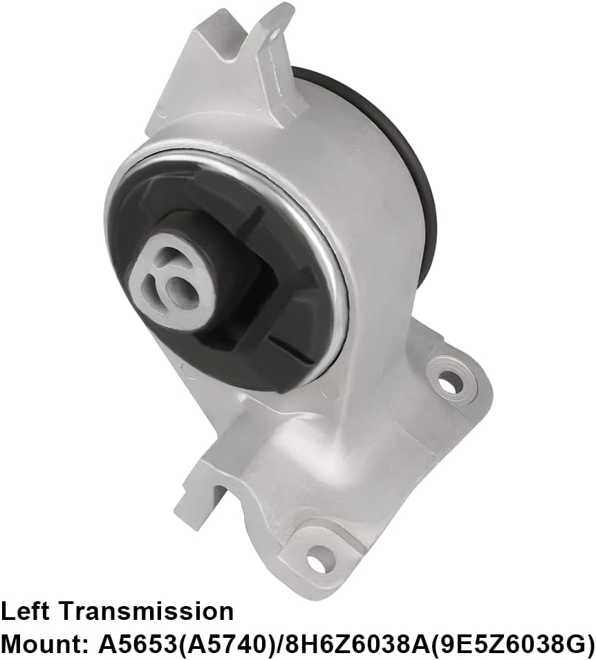 JDMON 3 piezas de repuesto para motor y transmisión para Ford Fusion Mercury Milan 2.5L Auto Trans 2010 2011 2012 compatible con A4431 A5556 A5740