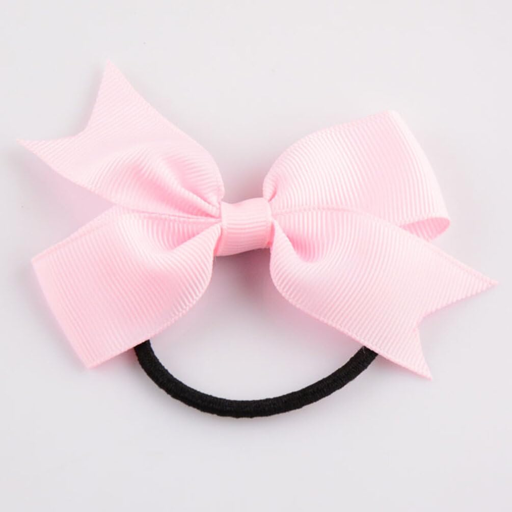 FRCOLOR Lazos para el pelo de 16 piezas para niñas, accesorios para el cabello para bebés, lazos elásticos de goma para el cabello para bebés,