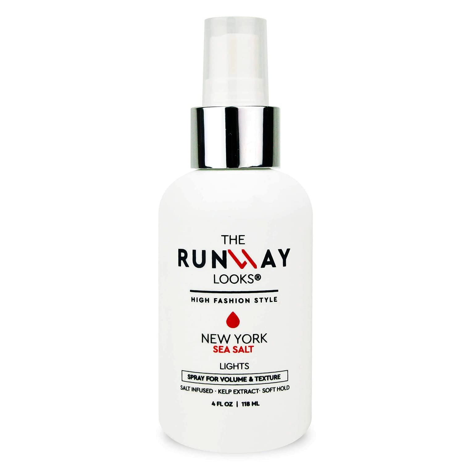 Spray de volumen y textura de sal marina, ondas playeras y cuerpo, con extracto de algas, proporciona grosor y volumen adicionales, para todo tipo