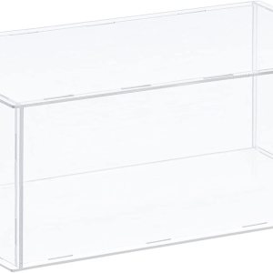 MECCANIXITY Vitrina de acrílico Caja de plástico transparente montar escaparate a prueba de polvo 16x14x8 pulgadas para artículos coleccionables MECCANIXITY Vitrina de acrílico Caja de plástico transparente montar escaparate a prueba de polvo 16x14x8 pulgadas para artículos coleccionables