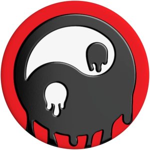 PopSockets Agarre para teléfono con soporte expandible, PopGrip gráfico – Balance Drip PopSockets Agarre para teléfono con soporte expandible, PopGrip gráfico – Balance Drip