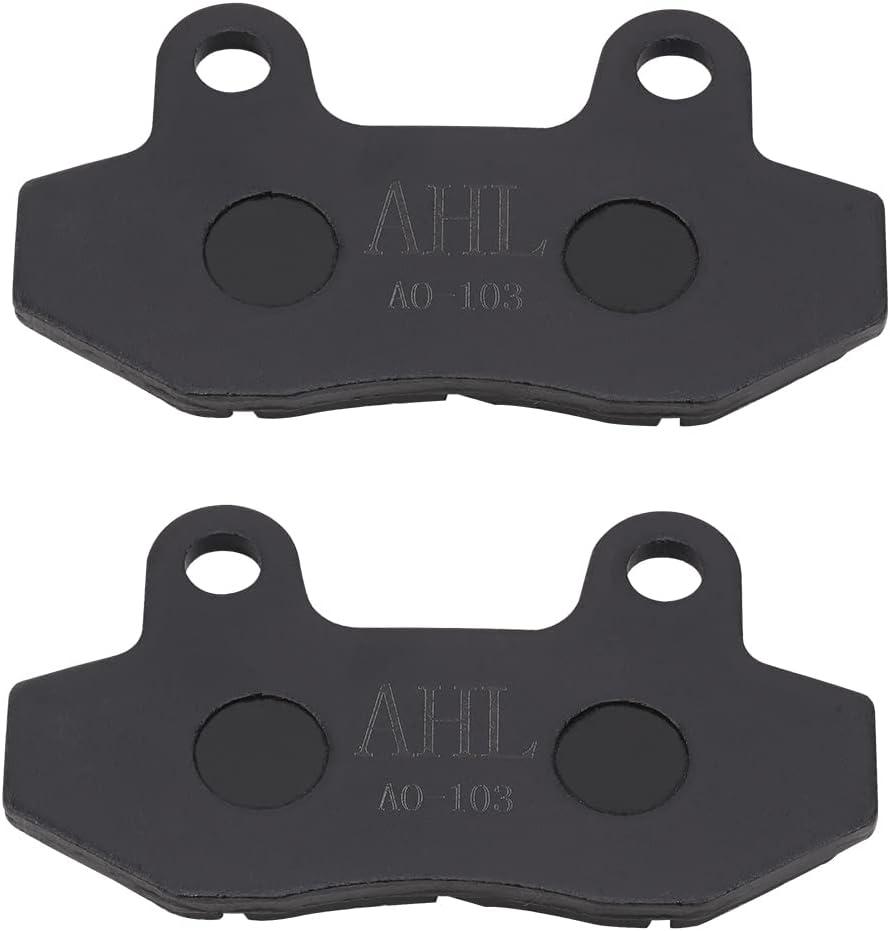 AHL Juego de pastillas de freno semimetálicas para HYOSUNG (ALPHA SPORTS) GT250 GT 250 Naked 2004-2005