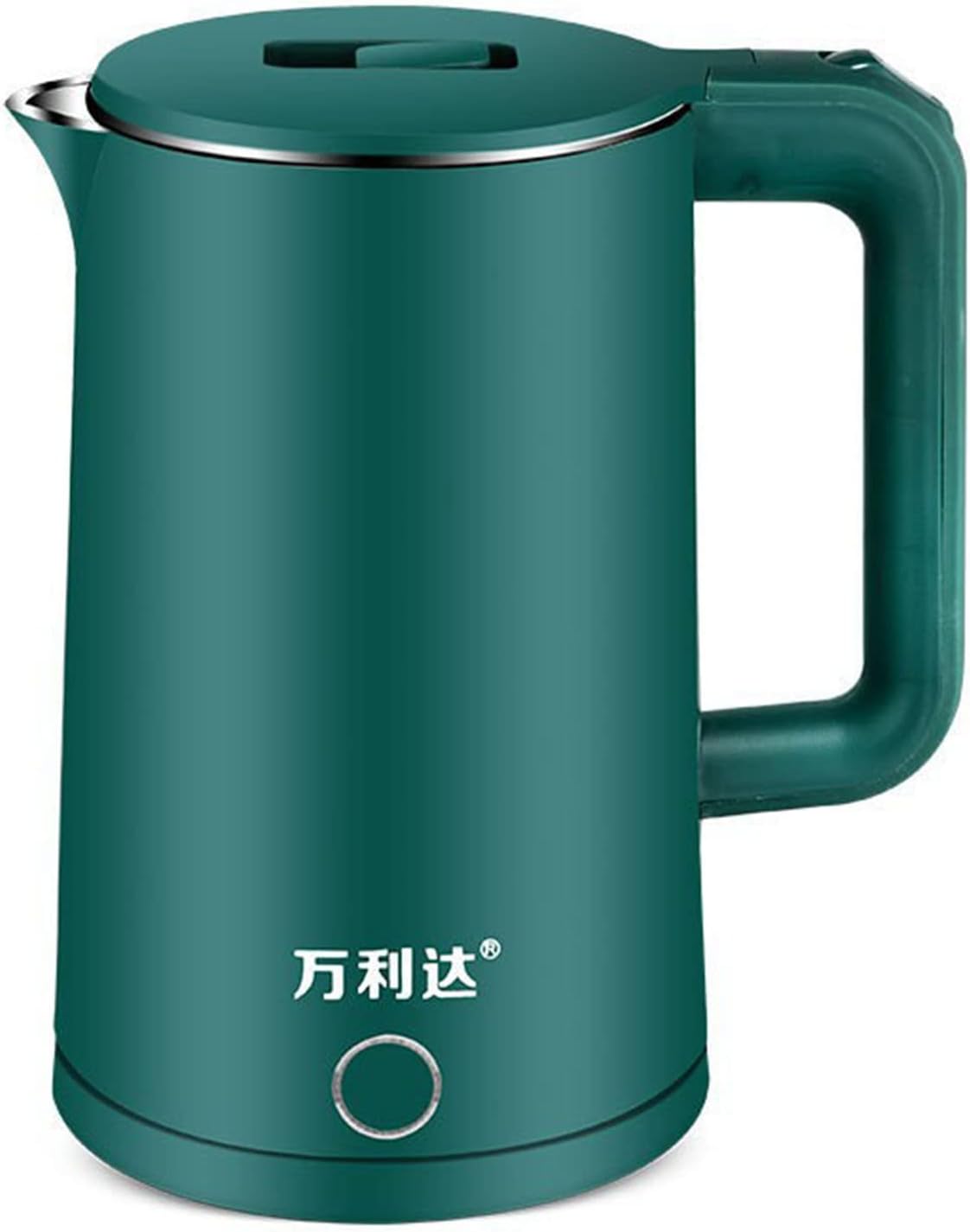 Yosoo Caldera de agua eléctrica, tetera de calentamiento rápido, 4 protecciones de seguridad, 2.3 L, hervidor eléctrico de acero inoxidable de doble