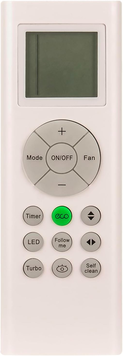 RG66B3(2H)BGEF New Replacement Remote Control fit for Midea AC AC Air Condtioner RG66B3(2H)BGEF RG66B8(2H)BGEF
