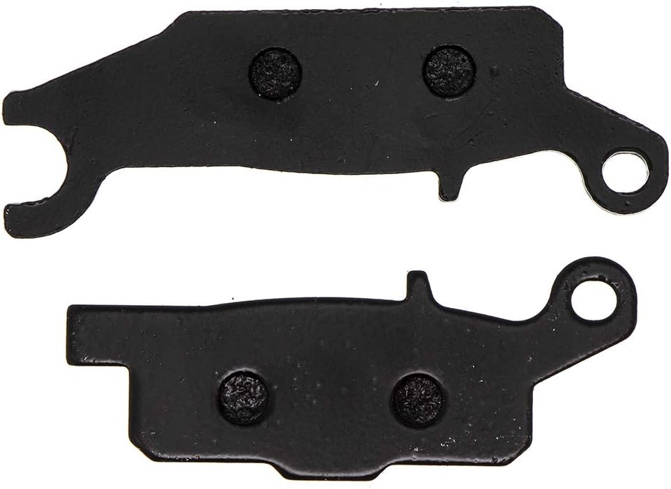 NICHE Kit Pastillas de Freno para Yamaha Grizzly 700 550 3B4-W0046-00-00 3B4-W0046-10-00 Trasera Semimetálica