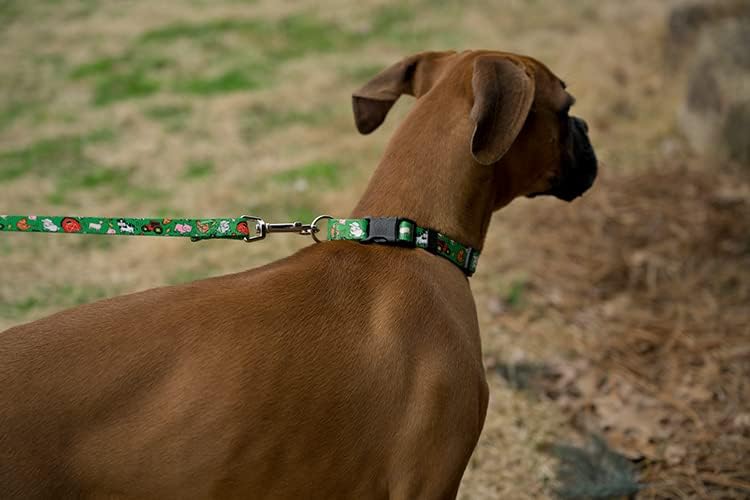 Country Brook Petz – Collar de perro Deluxe Farm Life Y’all, fabricado en los Estados Unidos, colección de animales con 16 diseños salvajes (12