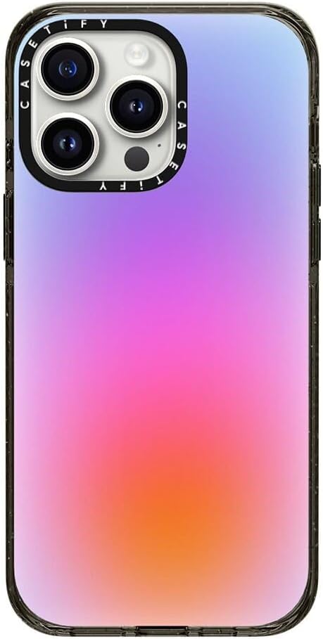 CASETiFY Impact – Funda para iPhone 15 Pro Max 4 veces probada contra caídas de grado militar, protección contra caídas de 8.2 pies, compatible con