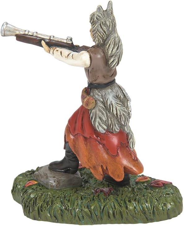 Department 56 Snow Village – Figura de Halloween de The Werewolf Hunter 25 aniversario, 3.6 pulgadas, multicolor