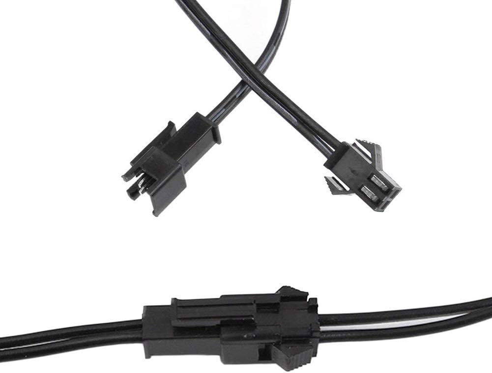 Cable de luz El Wires de 9.8ft9 pies, luces de tubo de neón para decoración de automóviles (azul hielo)