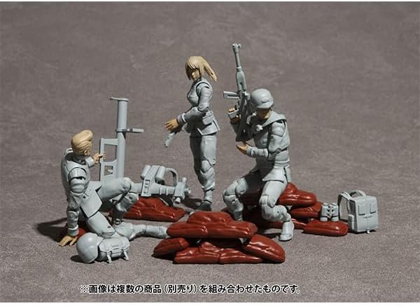 Megahouse – Mobile Suit Gundam – Earth United Army Soldier 03, G.M.G. Figura coleccionable profesional