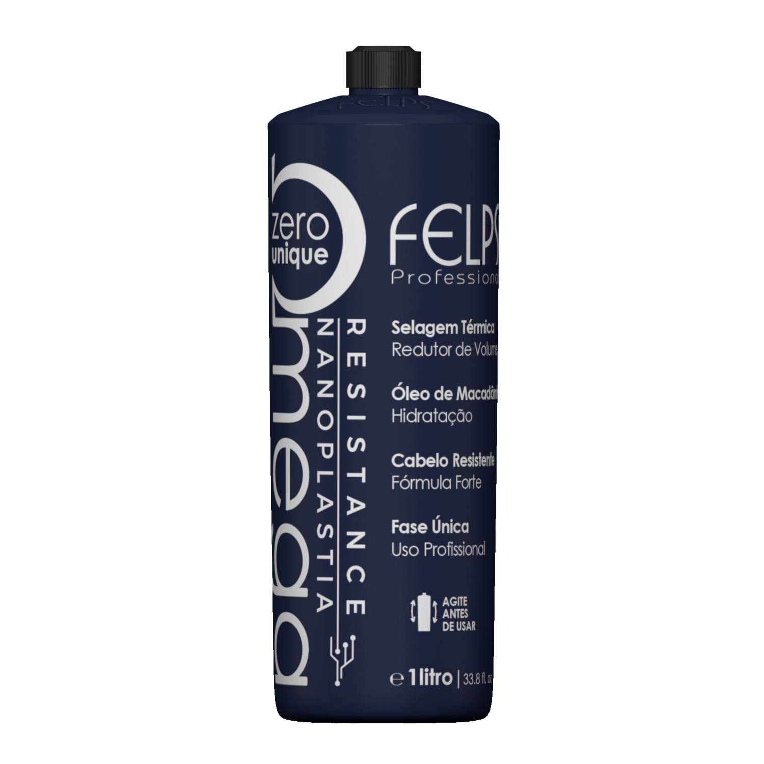Felps Professional – Omega Zero – Tratamiento para alisar y alisar el cabello – 33.8 fl oz33.8 onzas líquidas + K1 Cosmeticos BTX Máscara de