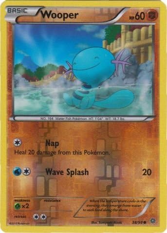 Pokemon – Wooper (3898) – Orígenes antiguos – Holo inverso