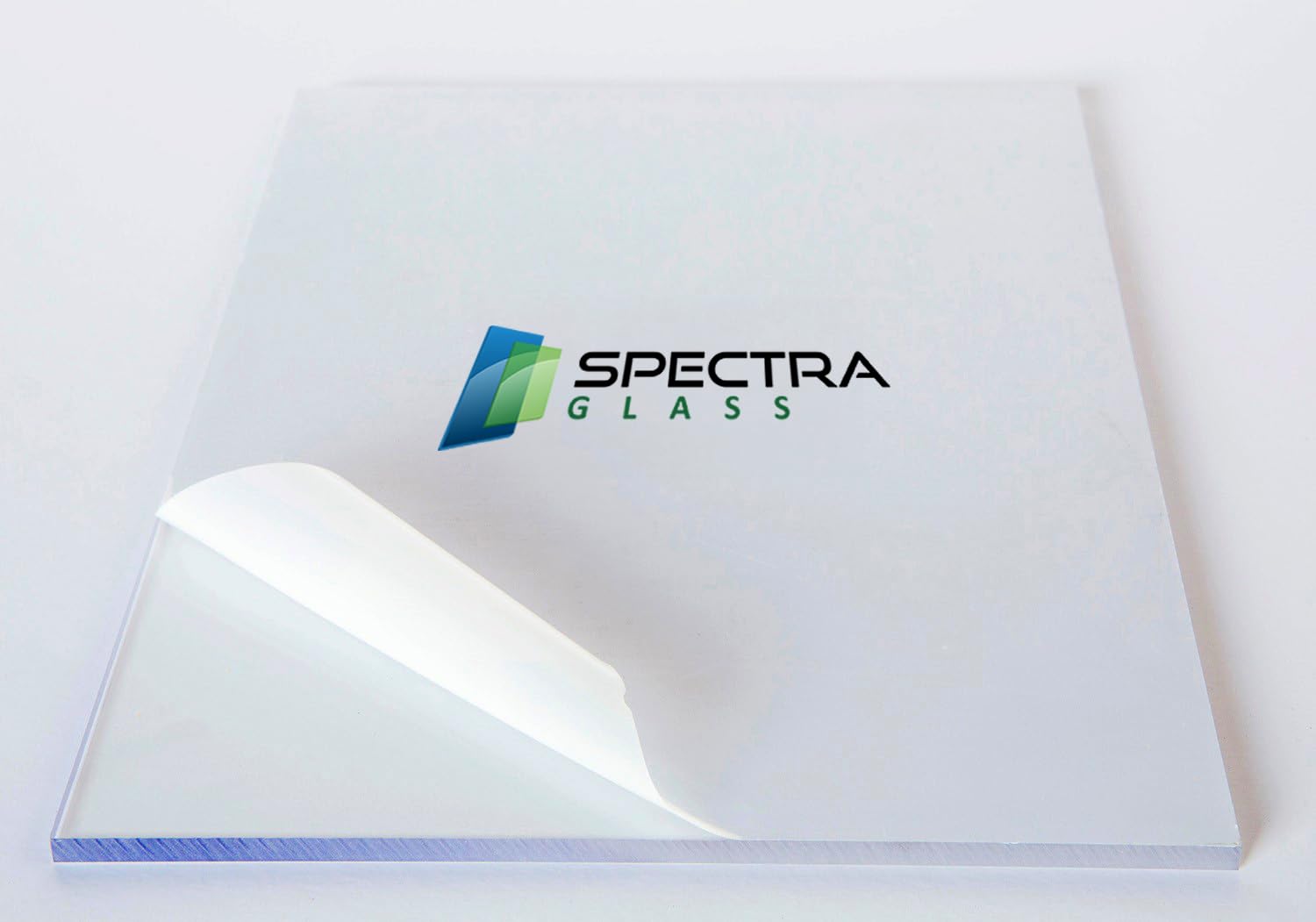 Hoja de policarbonato transparente Spectra Glass de 48 x 94 pulgadas (18 pulgadas). Revestimiento UV en ambos lados. Resistente a impactos y a la