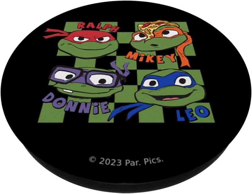 Teenage Mutant Ninja Turtles Cabezas de tortuga mutantes de caos PopSockets intercambiables PopGrip