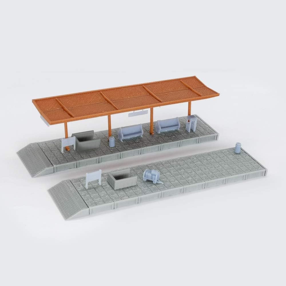 Plataforma de pasajeros con accesorios (cubierta completa) Escala 1160 N