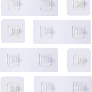 8 ganchos adhesivos grandes multiusos para colgar, ganchos adhesivos resistentes, ganchos adhesivos para colgar resistentes 8 ganchos adhesivos grandes multiusos para colgar, ganchos adhesivos resistentes, ganchos adhesivos para colgar resistentes