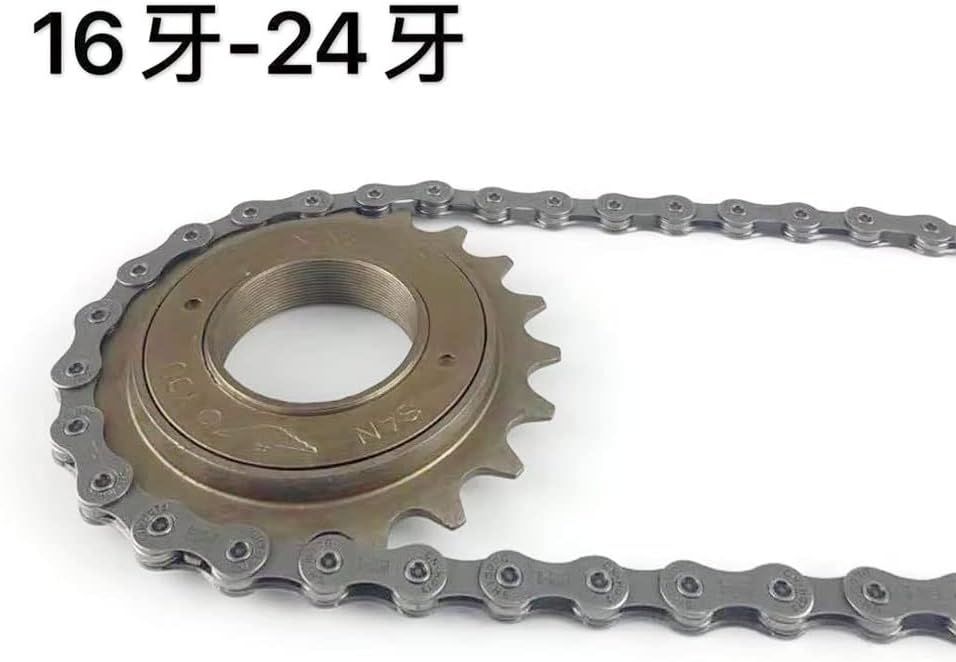 Rueda libre de bicicleta de una sola velocidad de engranaje fijo 14T16T18T20T22T para bicicleta de 1 pieza