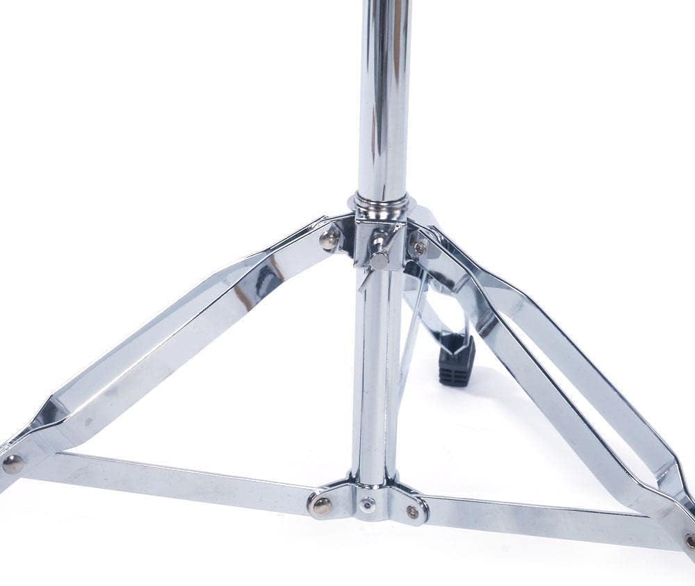 Altura ajustable doble apoyado Hola sombrero platillo tambor soporte Hi-Hat Mount