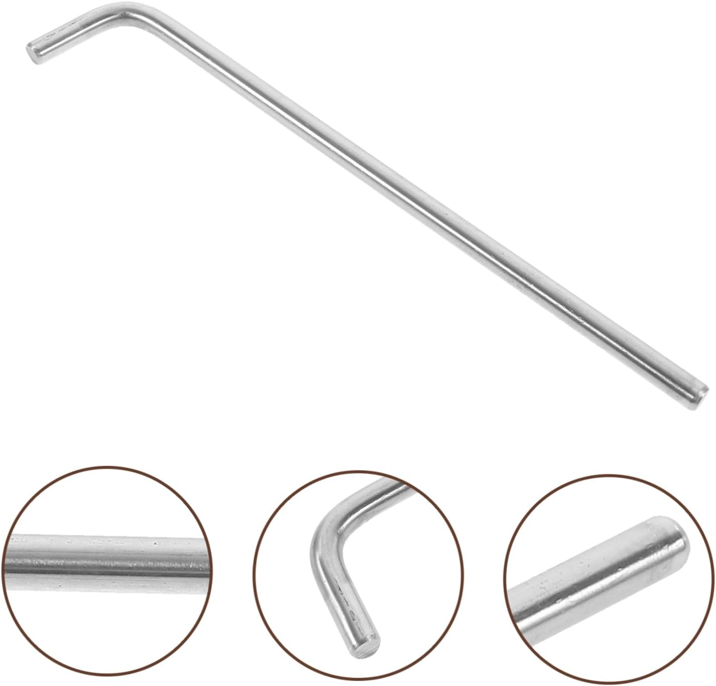 Accesorios multifunción de acero inoxidable para helados, agarre de pasador de enganche, máquina para hacer helados