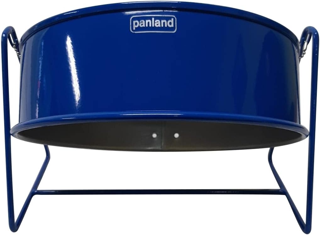 Tambor de acero (Steelpan) de 10 pulgadas con instrucciones fáciles para principiantes Rainbow Pitipan (azul y plateado)
