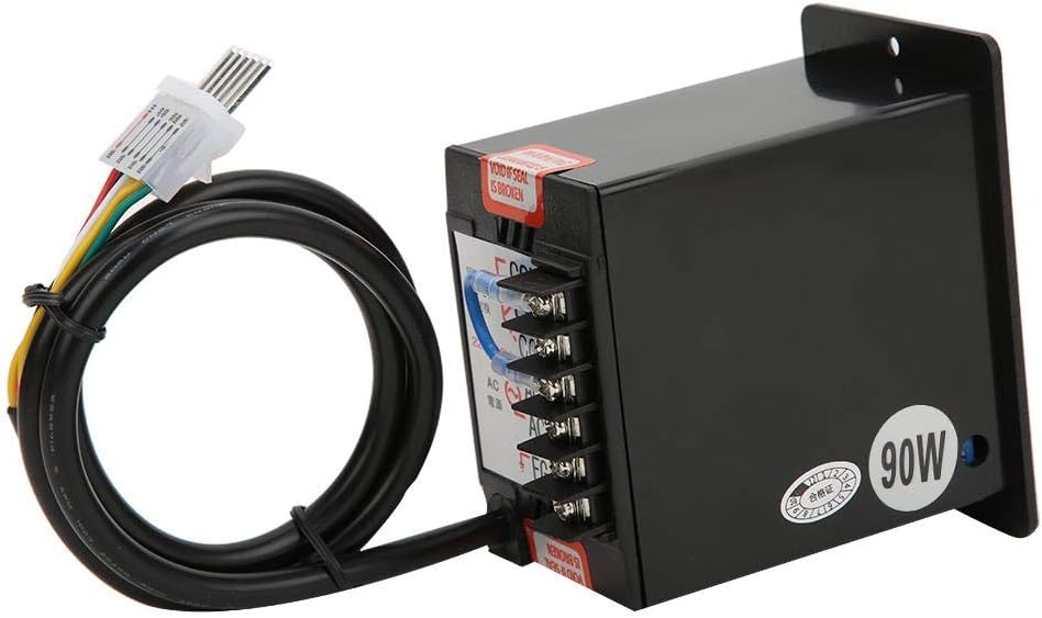 Berm US-52 Controladores de velocidad del motor regulador de motor continuo con potenciómetro roscado perilla 3.96 interfaz AC220V 5060Hz (90W)