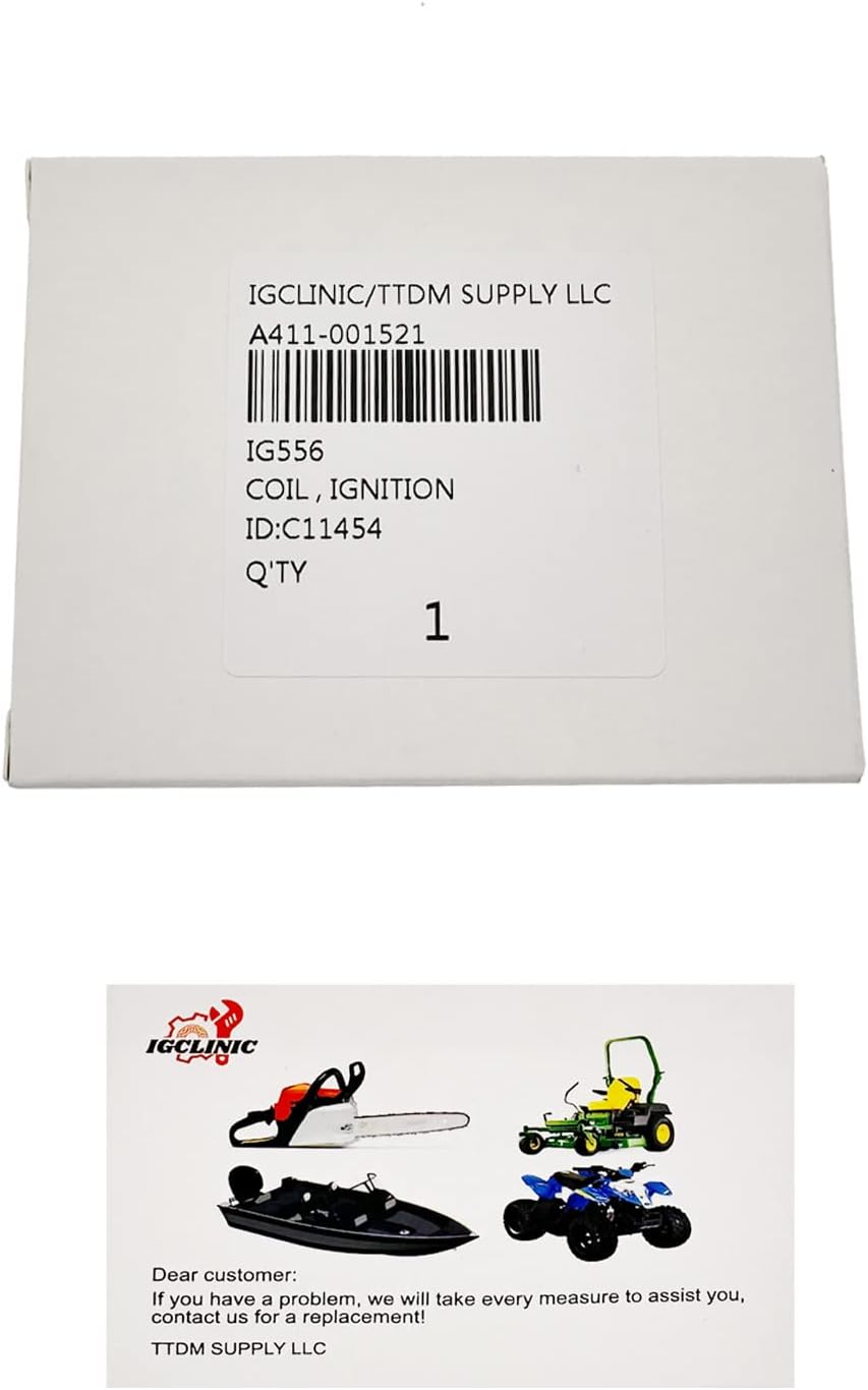 Bobina de encendido compatible con soplador de mochila Echo PB-770 PB-770H PB-770T, reemplaza al OEM # A411001521 C11454