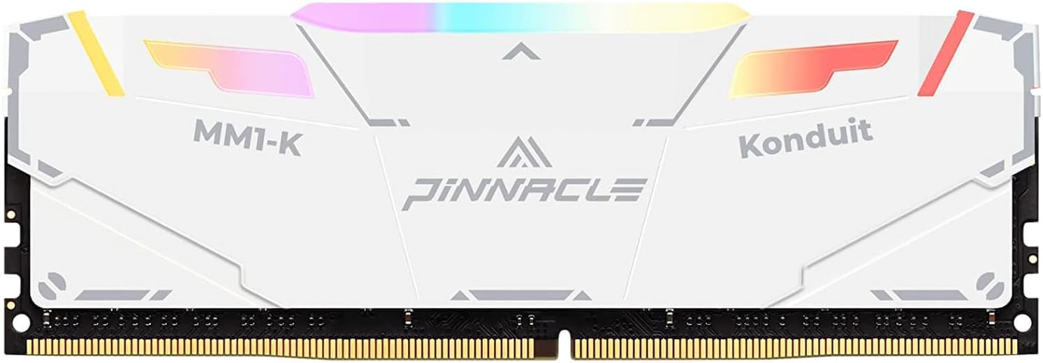 Timetec Pinnacle Konduit RGB 16GB DDR4 3600MHz PC4-28800 CL18-22-22-42 XMP2.0 Overclocking 1.35V Dual Rank Compatible con AMD e Intel Desktop Gaming
