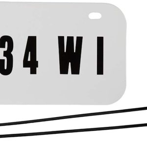 Raider FS-12000-1 ATVUTV Wisconsin Kit de matrícula con números y letras incluidos (7.5 x 4 pulgadas) Raider FS-12000-1 ATVUTV Wisconsin Kit de matrícula con números y letras incluidos (7.5 x 4 pulgadas)