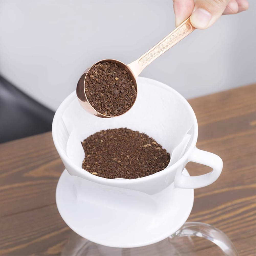#2 Filtros de papel blanco, filtro de café #2, filtros de papel cono de 2-4 tazas, desechables para cafetera de verter y goteo (blanco, 2 en forma