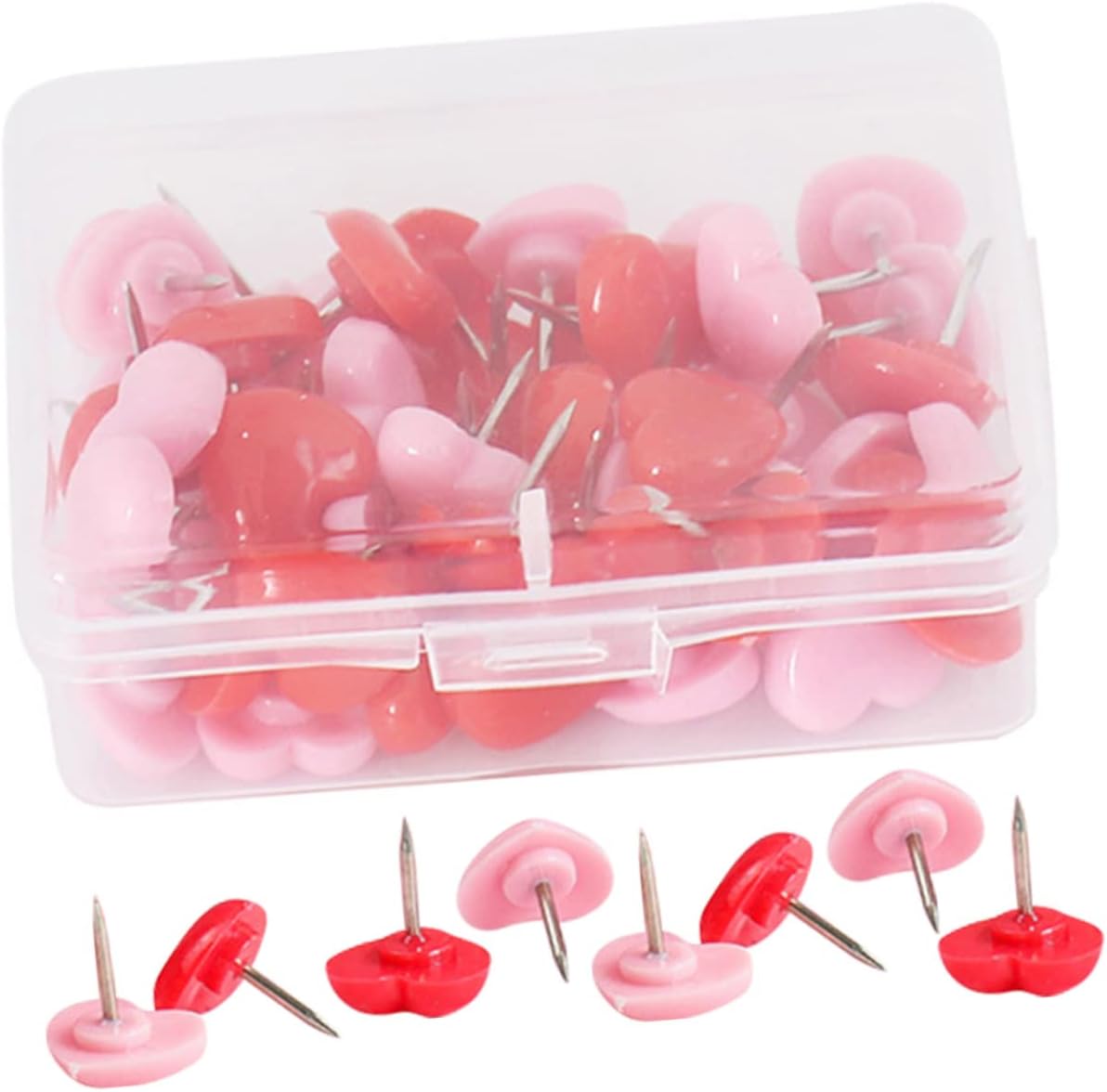 Abaodam 12 Boxes Thumbtack Work Desk Accessories Accesorios para Escritorio Office Desk Accessories Desk Accessory Multi-Function Thumb Tacks Push