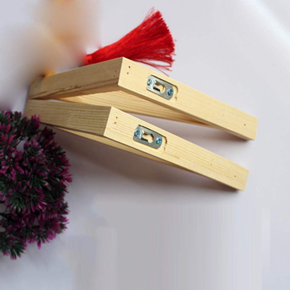 Soportes para estante de madera de pino maciza oculta para montaje en pared, soportes flotantes para estanterías, cocina, sala de estar, decoración