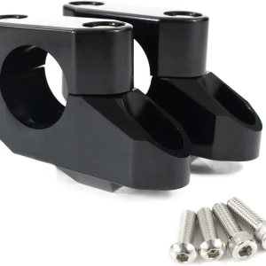 Xitomer Elevadores de manillar de 1.000 in de 1 pulgada con abrazaderas, apto para Shadow 600750, XV1700 96-10  XVZ1300, M50, Motocicleta ATV Dirt Xitomer Elevadores de manillar de 1.000 in de 1 pulgada con abrazaderas, apto para Shadow 600750, XV1700 96-10  XVZ1300, M50, Motocicleta ATV Dirt