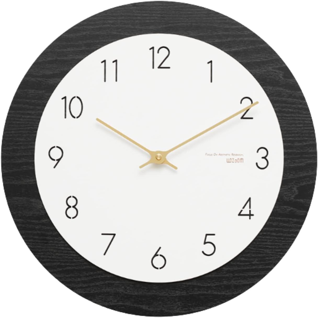Reloj de pared moderno y minimalista reloj de pared de 15 pulgadas, silencioso, funciona con pilas, redondo, estilo nórdico, reloj de pared de grano