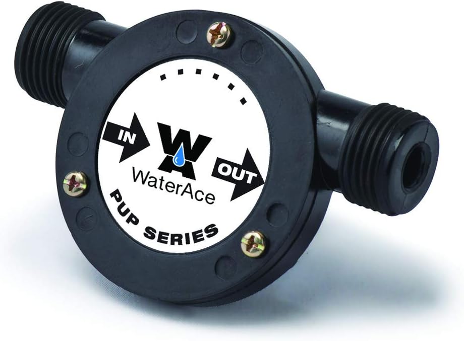 WaterAce WA63UP – Bomba de taladro, color negro
