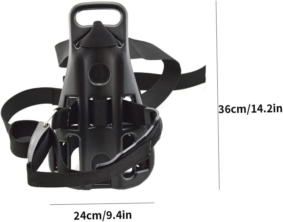 Mednkoku Mochila de tanque de buceo, soporte para tanque de buceo, soporte para tanque de buceo, soporte de botella de oxígeno para deportes bajo el