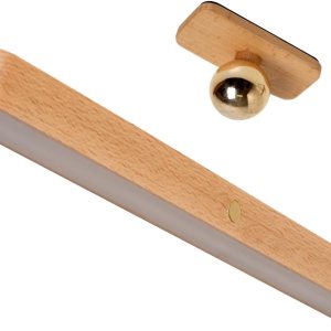 Luz magnética giratoria de 360, funciona con pilas, recargable por USB, regulable, luz nocturna LED para luz de lectura, luz de maquillaje e Luz magnética giratoria de 360, funciona con pilas, recargable por USB, regulable, luz nocturna LED para luz de lectura, luz de maquillaje e