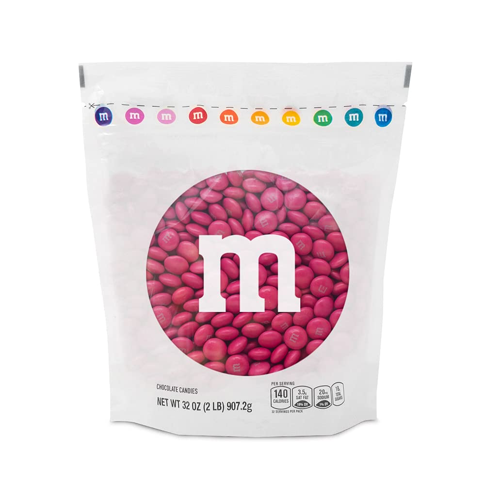 M&M’s – Bolsa de dulces de un solo color, de chocolate con leche, a granel.