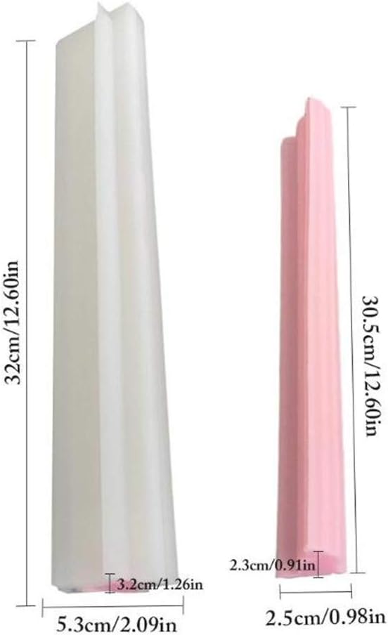 Various Shapes Silicone Soap Mold,Handmade Soap Mould, Long Tube Column Mould,Foundant Mousse Cake Dessert Baking Molds,Soap Candle Making