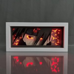Lámpara de anime Uchiha ItachiFigura Decoración Dormitorio Luz Noche Regalo de Cumpleaños Luz Led Lámpara de anime Uchiha ItachiFigura Decoración Dormitorio Luz Noche Regalo de Cumpleaños Luz Led