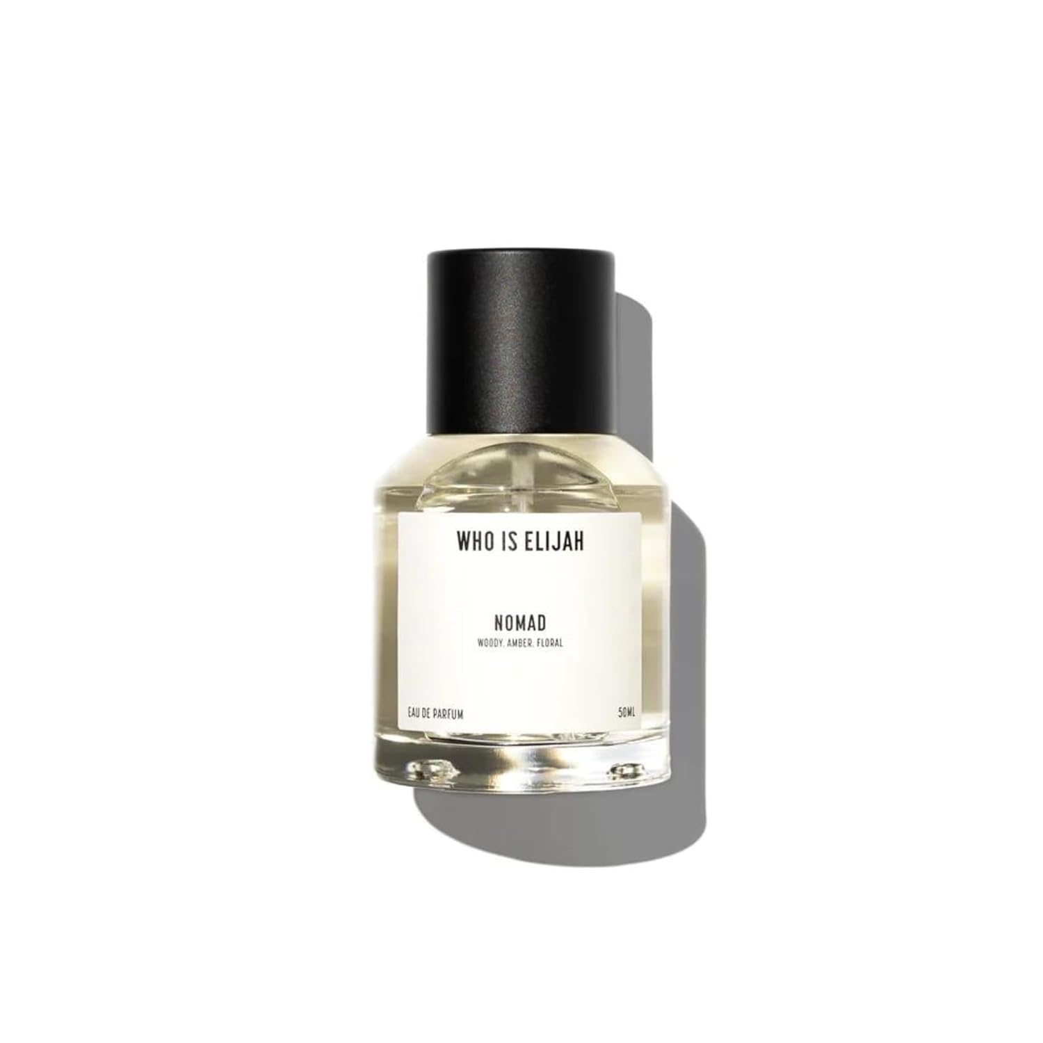 Nomad Eau De Parfum  Perfume en aerosol unisex ámbar gris de larga duración, notas de aroma amaderado de jazmín egipcio, rosa, azafrán, abeto,