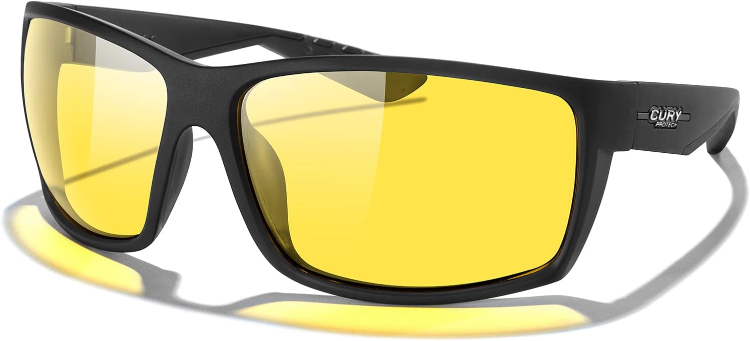 CURY PROTECH Gafas de sol deportivas polarizadas para hombres y mujeres, para pesca, ciclismo, correr, senderismo, conducción, golf, al aire libre