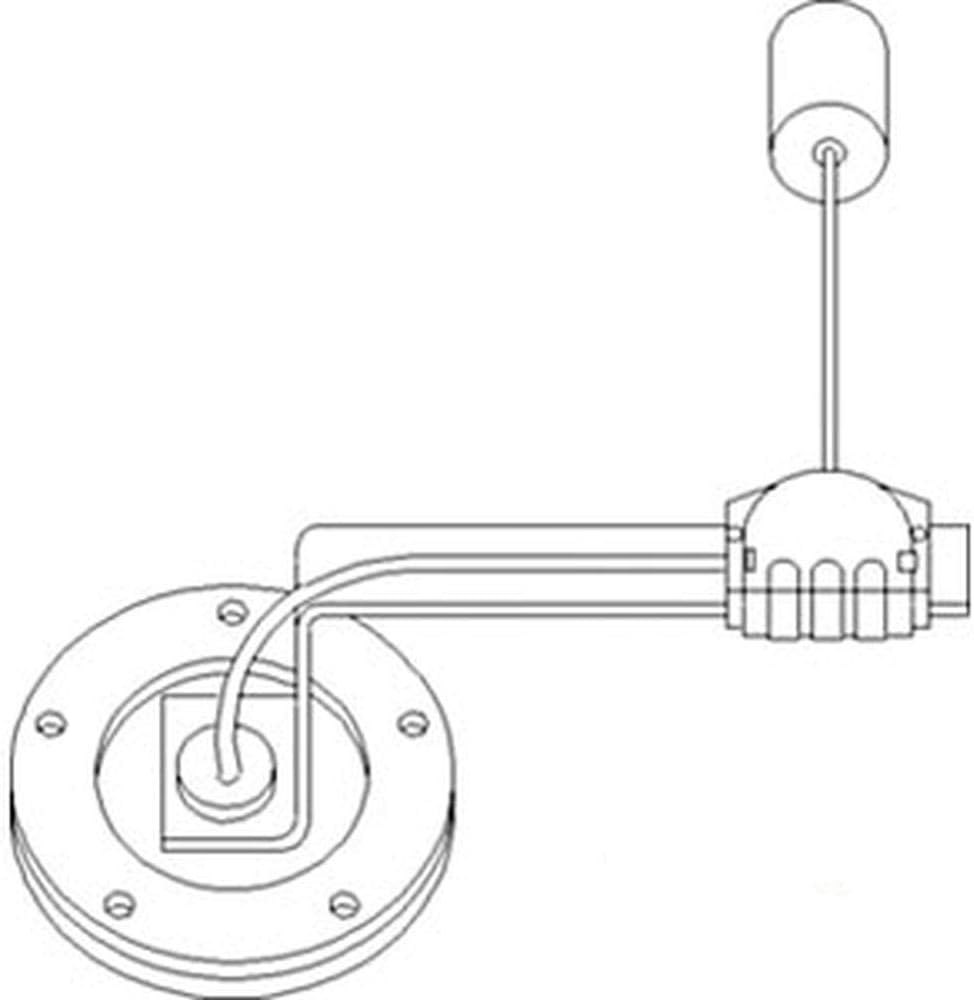 RAParts RE190977 – Unidad de envío de depósito de combustible compatible con John Deere para JD 5200 5210 5220 5300 5310 AP37863