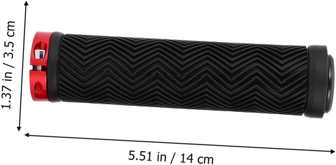 INOOMP 1 par de fundas para manillar de bicicleta, empuñaduras de manillar de bicicleta de montaña, empuñaduras de manillar de bicicleta,