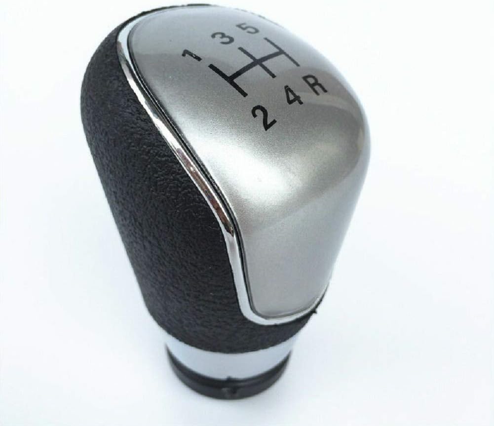 KIMISS Pomos de palanca de cambios, coche 5 velocidades palanca de cambios de palanca de cambios cabeza para Ford Focus Fiesta mk7 2008-2013