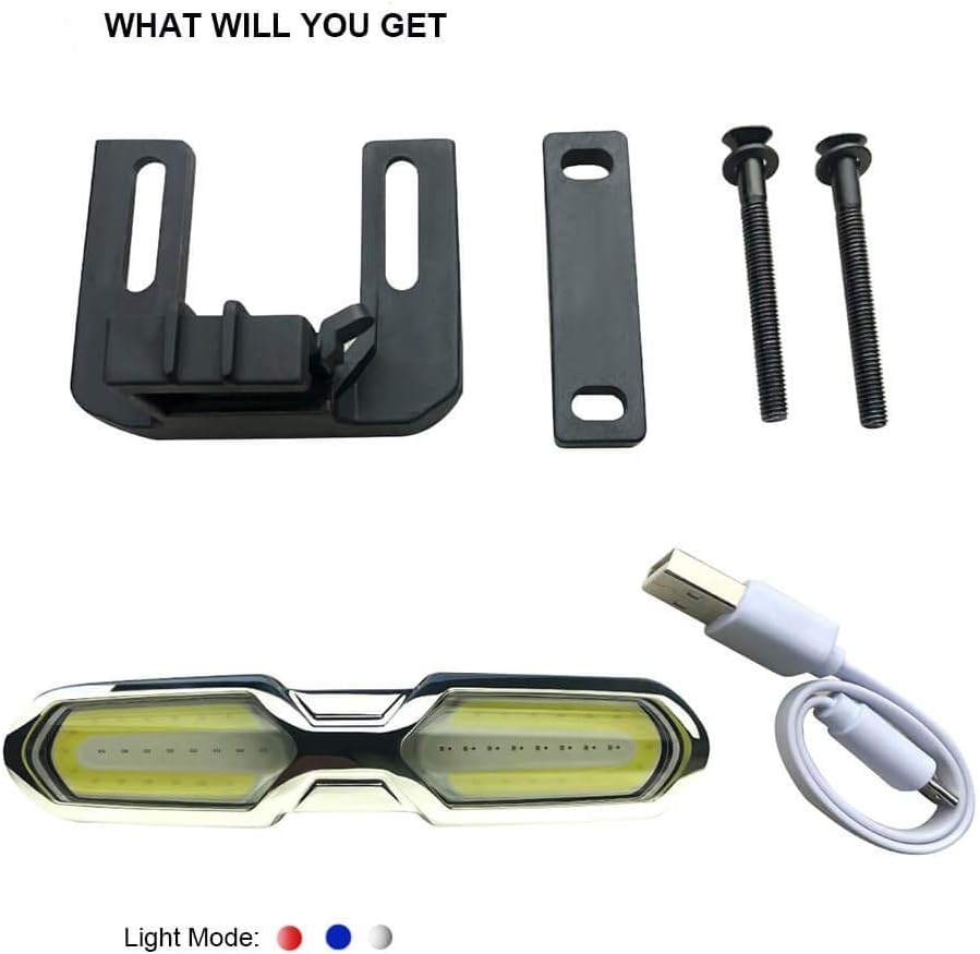 IWONDER V3.0 Luces de monopatín Longboard USB Recargables Luces Super Brillante Led Eléctrica Monopatín Luz Accesorio Al Aire Libre Impermeable